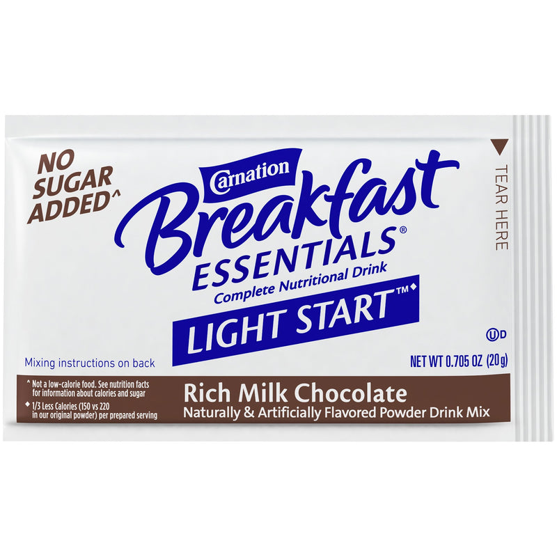 Carnation Breakfast Essentials® Light Start Chocolate Oral Supplement, 20 Gram Packet