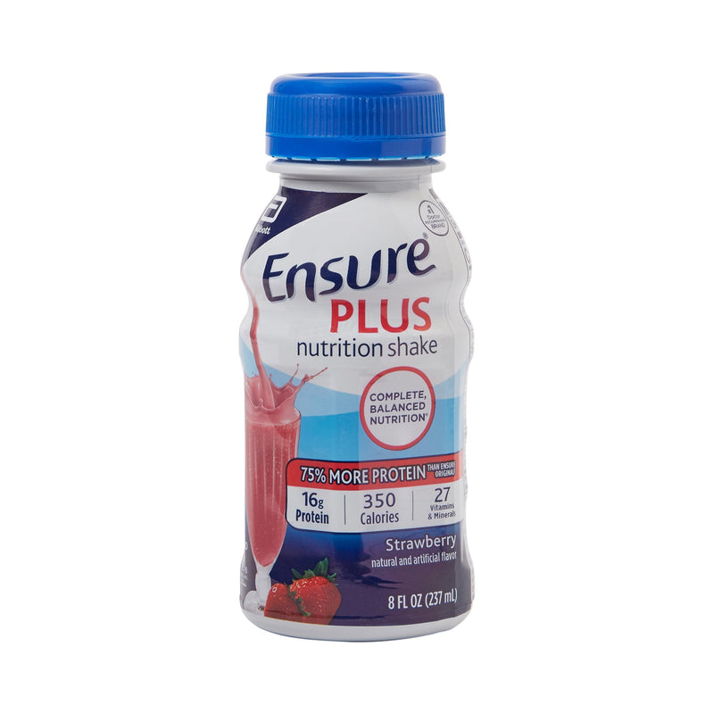 Ensure® Plus Strawberry Oral Supplement, 8 oz. Bottle