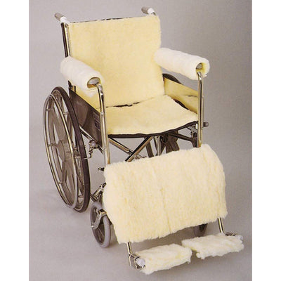 SkiL-Care™ Seat and Back Pad, For Use With Wheelchair, Sheepskin