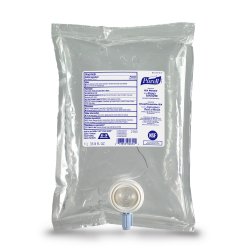 Purell Advanced Hand Sanitizer Gel, 1,000 mL, Ethyl Alcohol, Bag-in-Box
