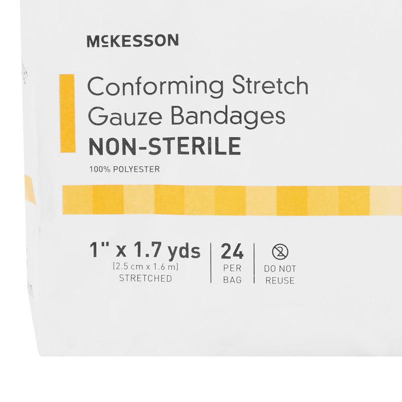 McKesson NonSterile Conforming Bandage, 1 Inch x 1-7/10 Yard