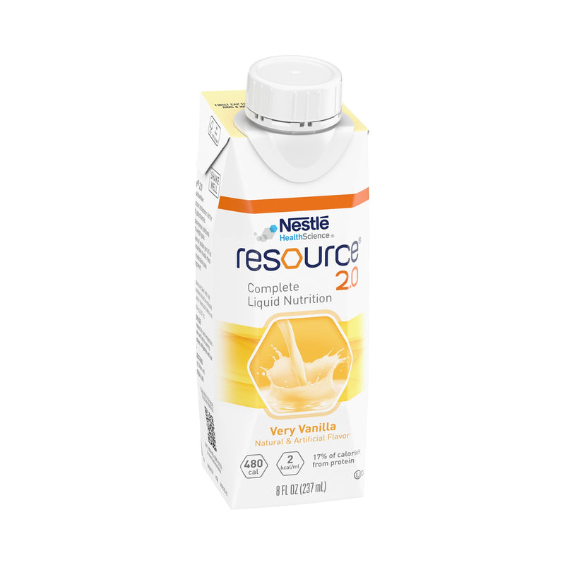 Resource® 2.0 Vanilla Oral Supplement, 8 oz. Carton