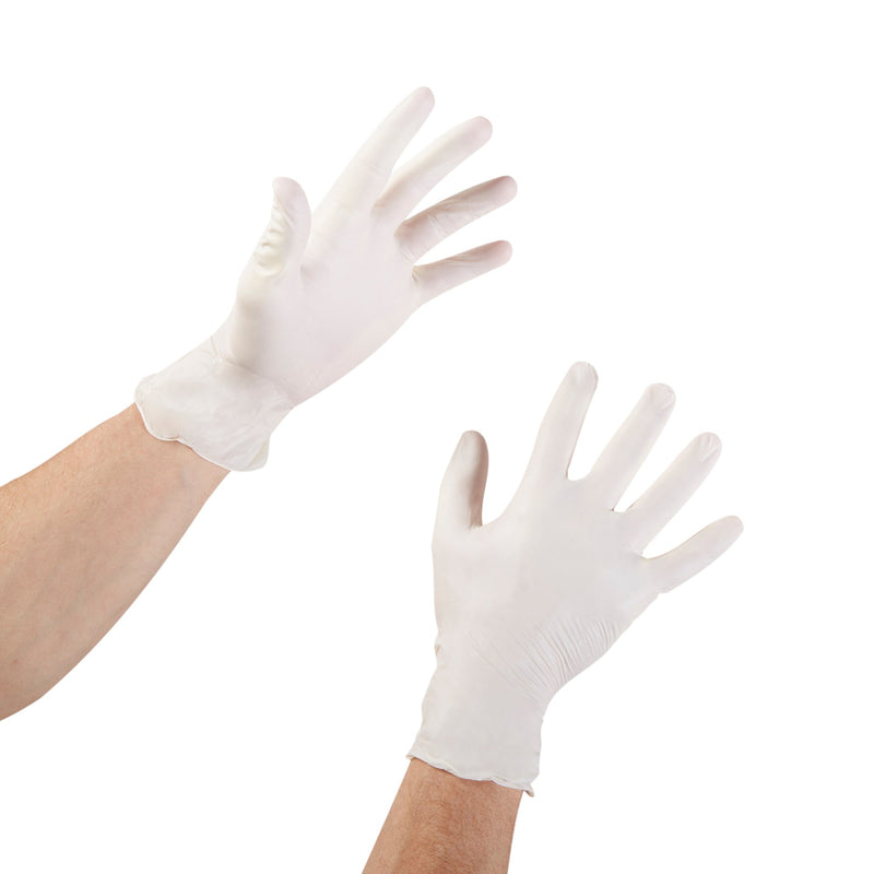 McKesson Stretch Vinyl Exam Glove, Medium, Ivory