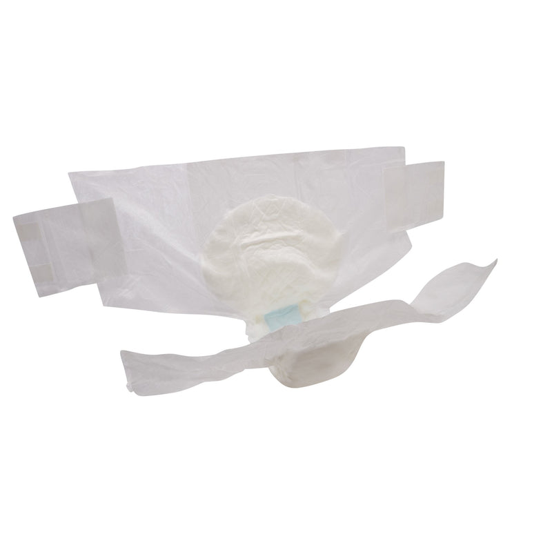 Wings Unisex Adult Incontinence Brief, Tab Closure, 3X-Large, Disposable, Heavy Absorbency