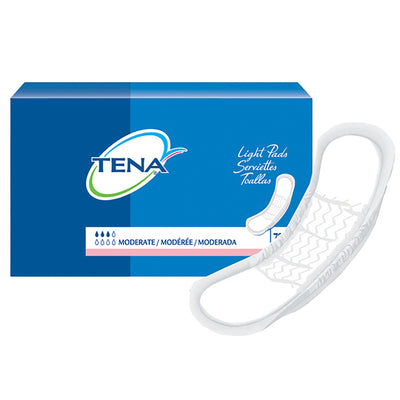 TENA Bladder Control Pads, Moderate Absorbency