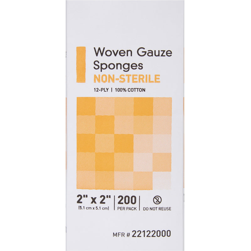 McKesson NonSterile Gauze Sponge, 2 x 2 Inch