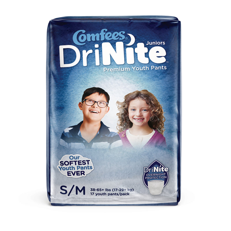 Comfees® DriNite® Juniors Absorbent Underwear, Small / Medium