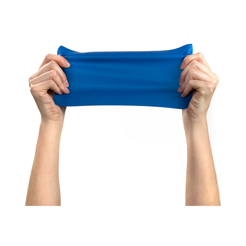 McKesson Exercise Resistance Band, Blue, 5 Inch x 25 Yard, Heavy Resistance