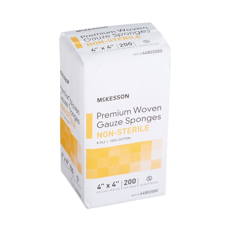 McKesson NonSterile Gauze Sponge, 4 x 4 Inch