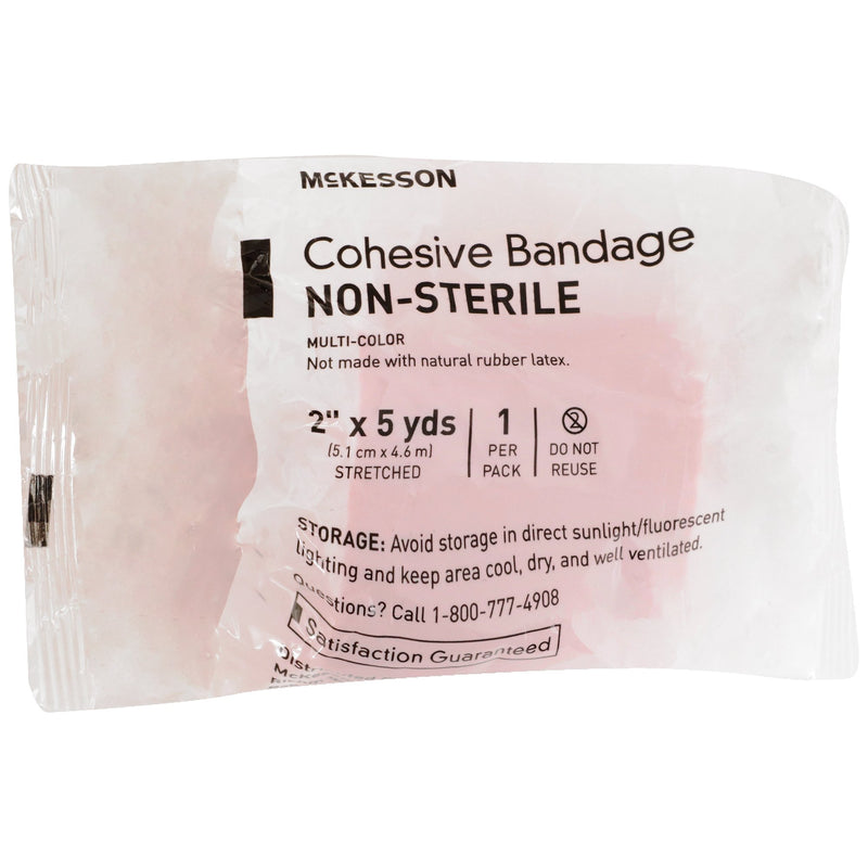 McKesson Self-adherent Closure Cohesive Bandage, 2 Inch x 5 Yard