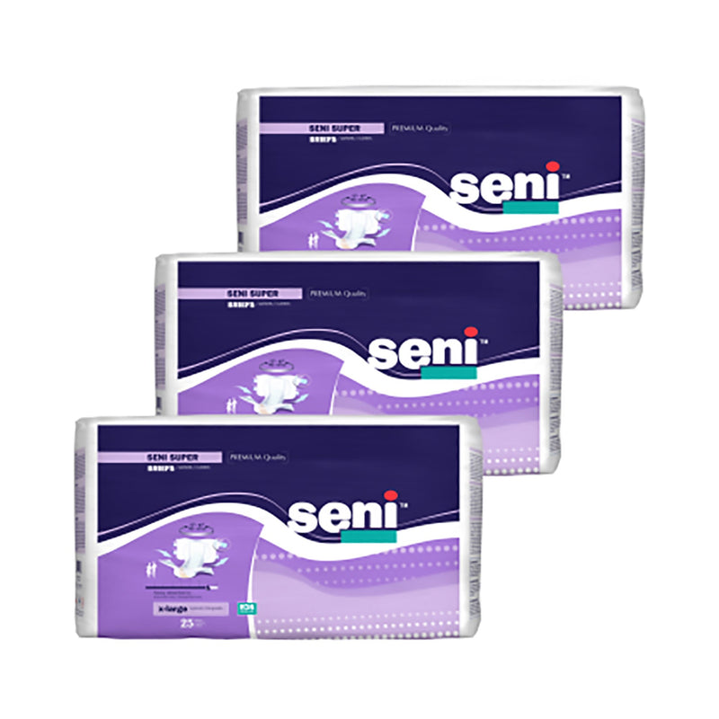 Seni® Super Heavy Absorbency Incontinence Brief, Extra Large