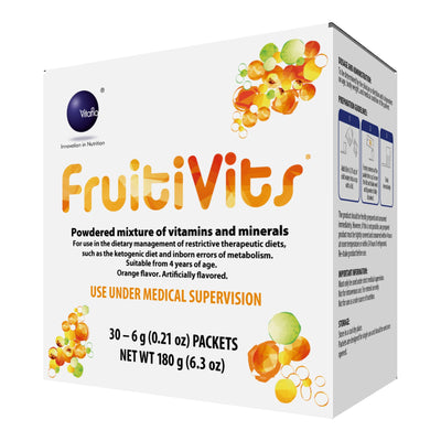FruitiVits® Orange Ketogenic Oral Supplement, 6 Gram Packet