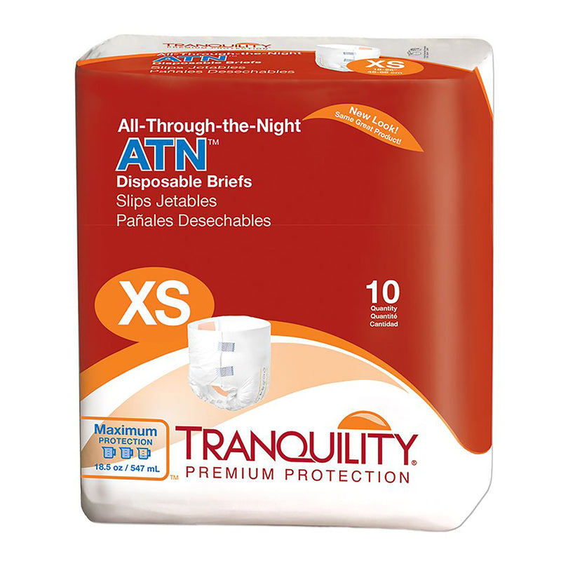 Tranquility® ATN Maximum Protection Incontinence Brief, Extra Small