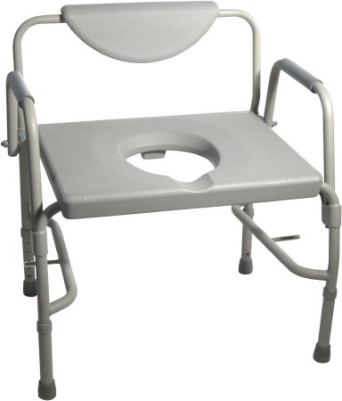 Drive™ Deluxe Bariatric Drop-Arm Commode