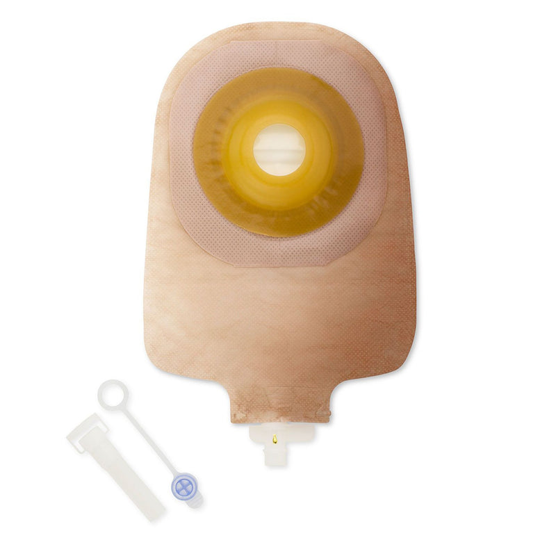 Premier™ One-Piece Drainable Transparent Urostomy Pouch, 9 Inch Length, 1-1/8 Inch Stoma