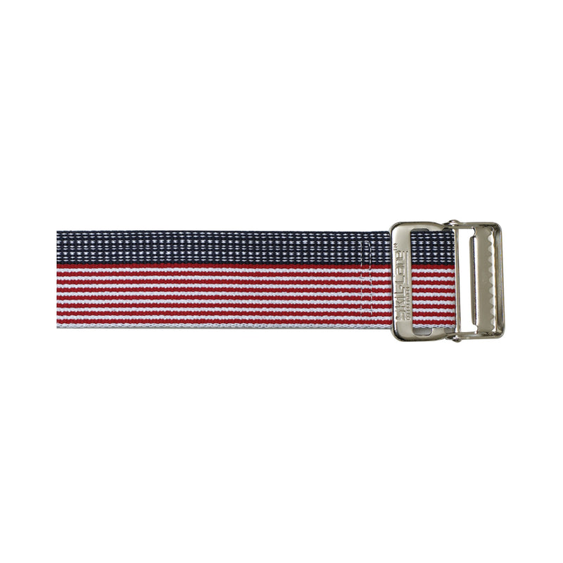 SkiL-Care™ Heavy-Duty Gait Belt with Metal Buckle, Stars & Stripes, 72 Inch