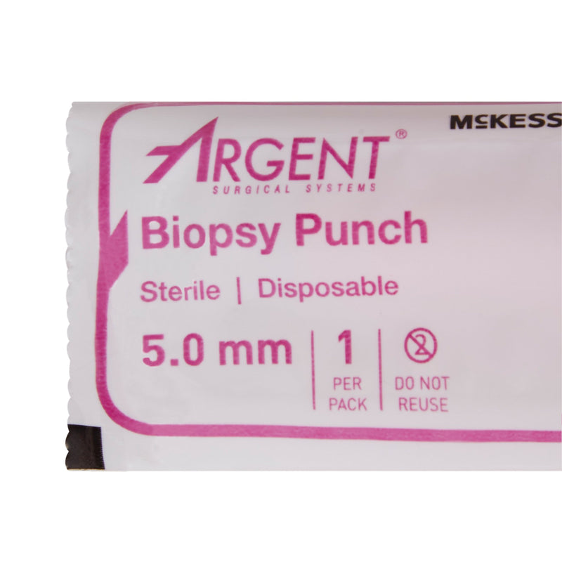 McKesson Argent™ Disposable Biopsy Punches, 5.0 mm