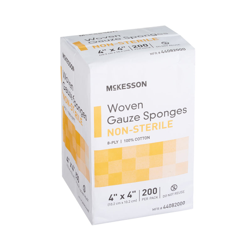 McKesson NonSterile Gauze Sponge, 4 x 4 Inch