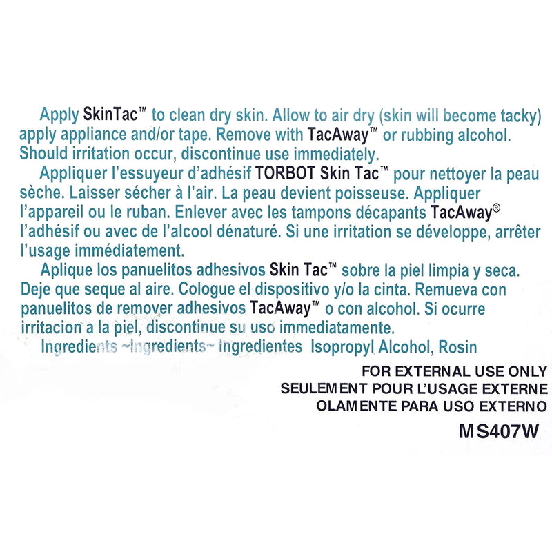 Skin Tac™ Skin Barrier Wipe