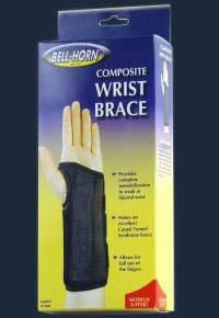 Composite Wrist Brace  Left X-Large  Wrist Circum: 8ë -9ë