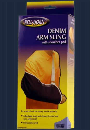 Arm Sling  Denim  w/ Shoulder Pad  Universal