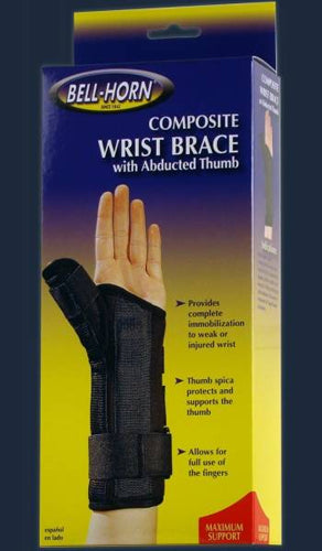 Composite Wrist Brace with Abducted Thumb  Small  Right