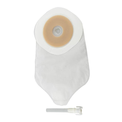 ActiveLife® One-Piece Drainable Transparent Urostomy Pouch, 11 Inch Length, 1 Inch Stoma