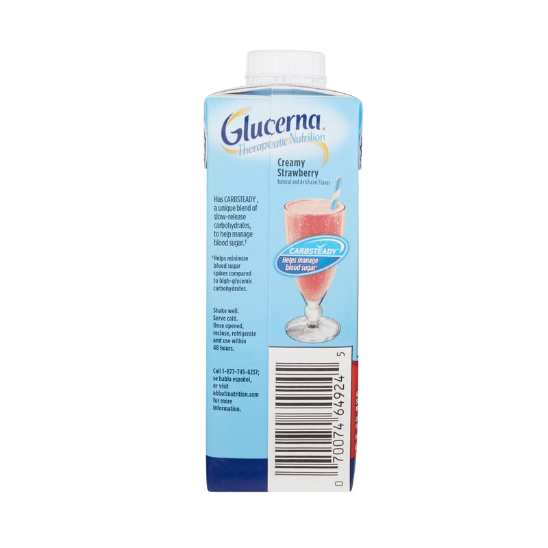 Glucerna® Shake Strawberry Oral Supplement, 8 fl. oz. Carton