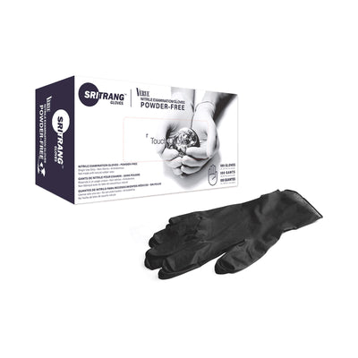 Touch of Life™ Nitrile Exam Glove, Extra Large, Black
