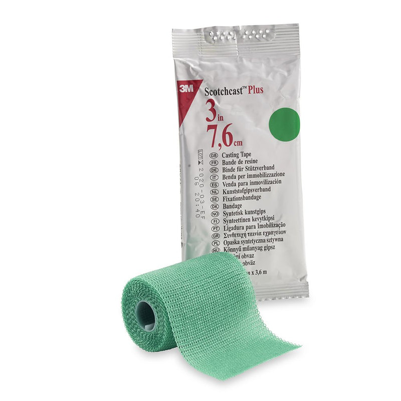 3M™ Scotchcast™ Plus Green Cast Tape, 3 Inch x 12 Foot