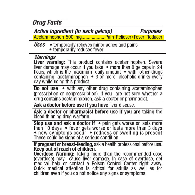Geri-Care® Acetaminophen Pain Relief