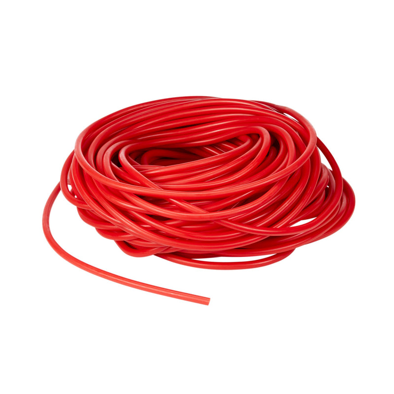 CanDo® Low Powder Exercise Resistance Tubing, Red, 100 Foot Length, Light Resistance