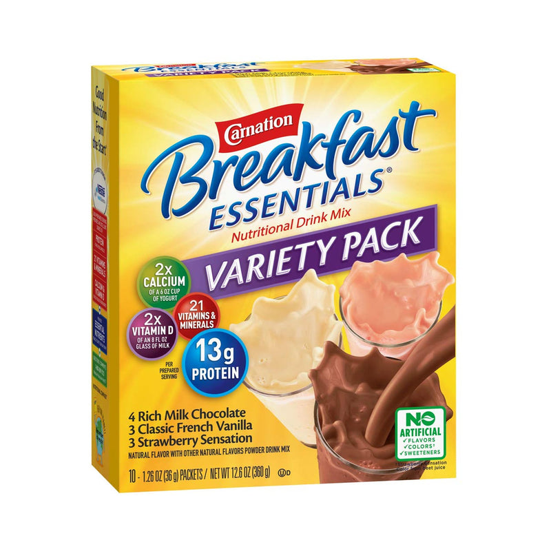 Carnation Breakfast Essentials® Variety Oral Supplement, 1.26 oz. Packet