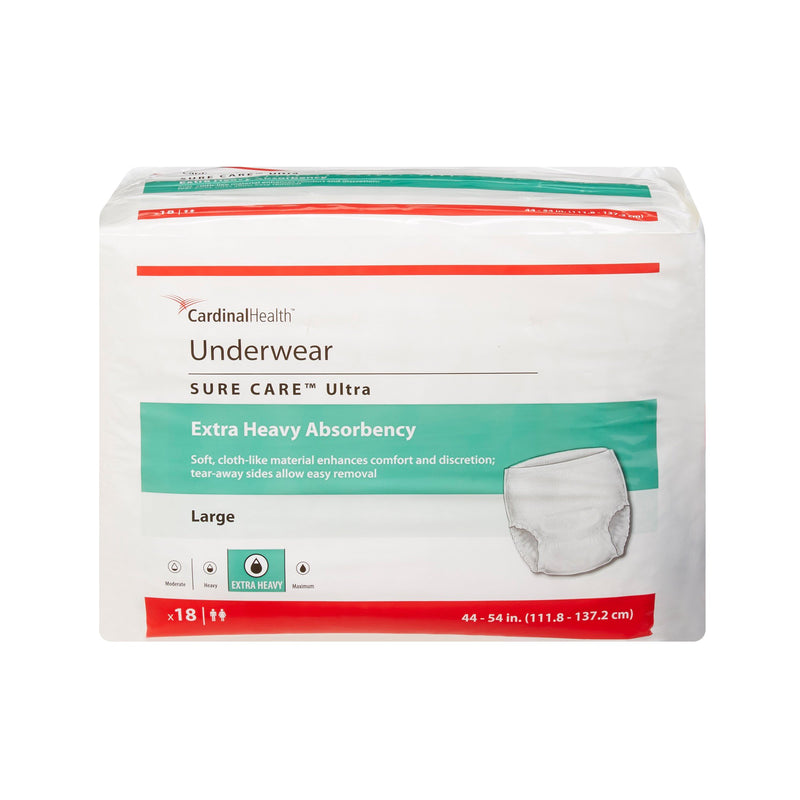 Sure Care™ Ultra Extra Heavy Absorbent Underwear, Large