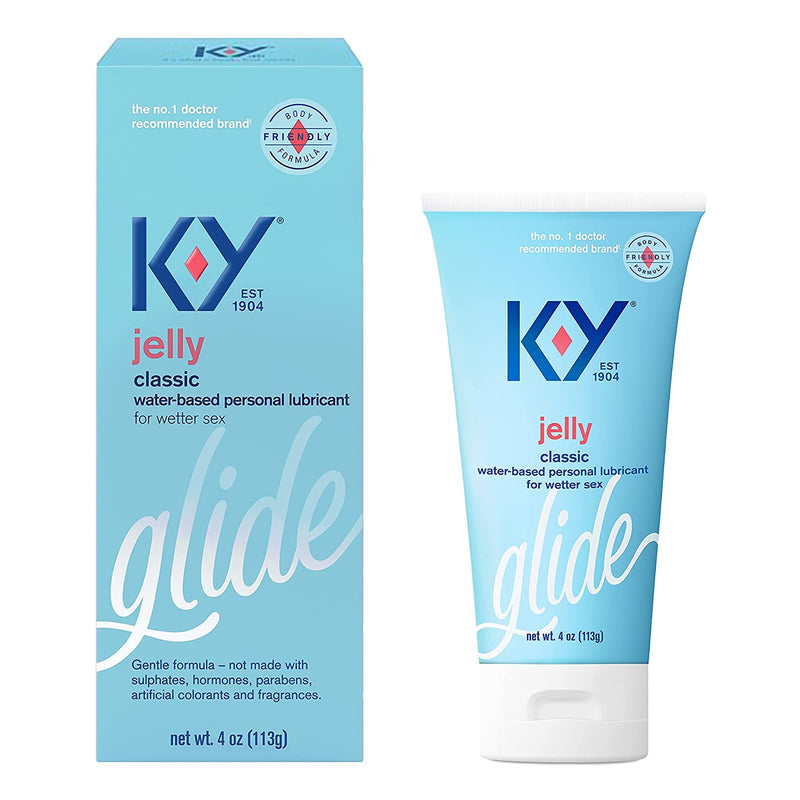 K-Y® Personal Lubricant, 4 oz. Tube