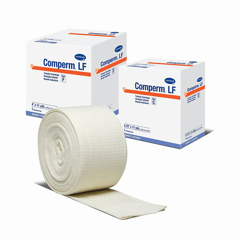 Comperm® Pull On Elastic Tubular Support Bandage, 4 Inch x 11 Yard