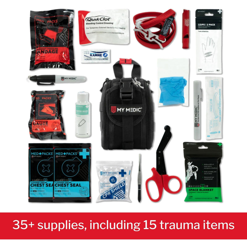 My Medic TFAK Trauma First Aid Kit in Nylon Bag - Medical Supplies for Emergencies