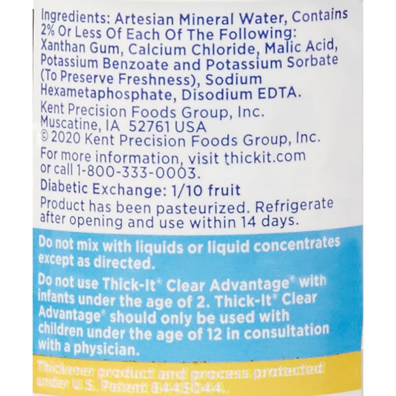 Thick-It® AquaCareH2O Thickened Beverage, 8-ounce Bottle