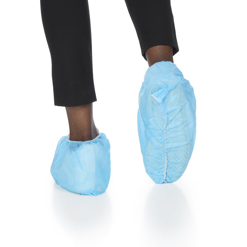McKesson Shoe Covers, 2X-Large, Nonskid Sole, Blue