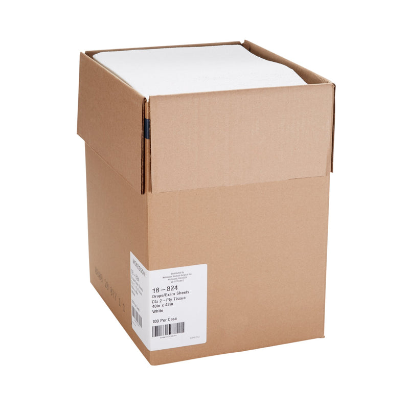 McKesson Nonsterile Physical Exam General Purpose Drape, 40 W x 48 L Inch