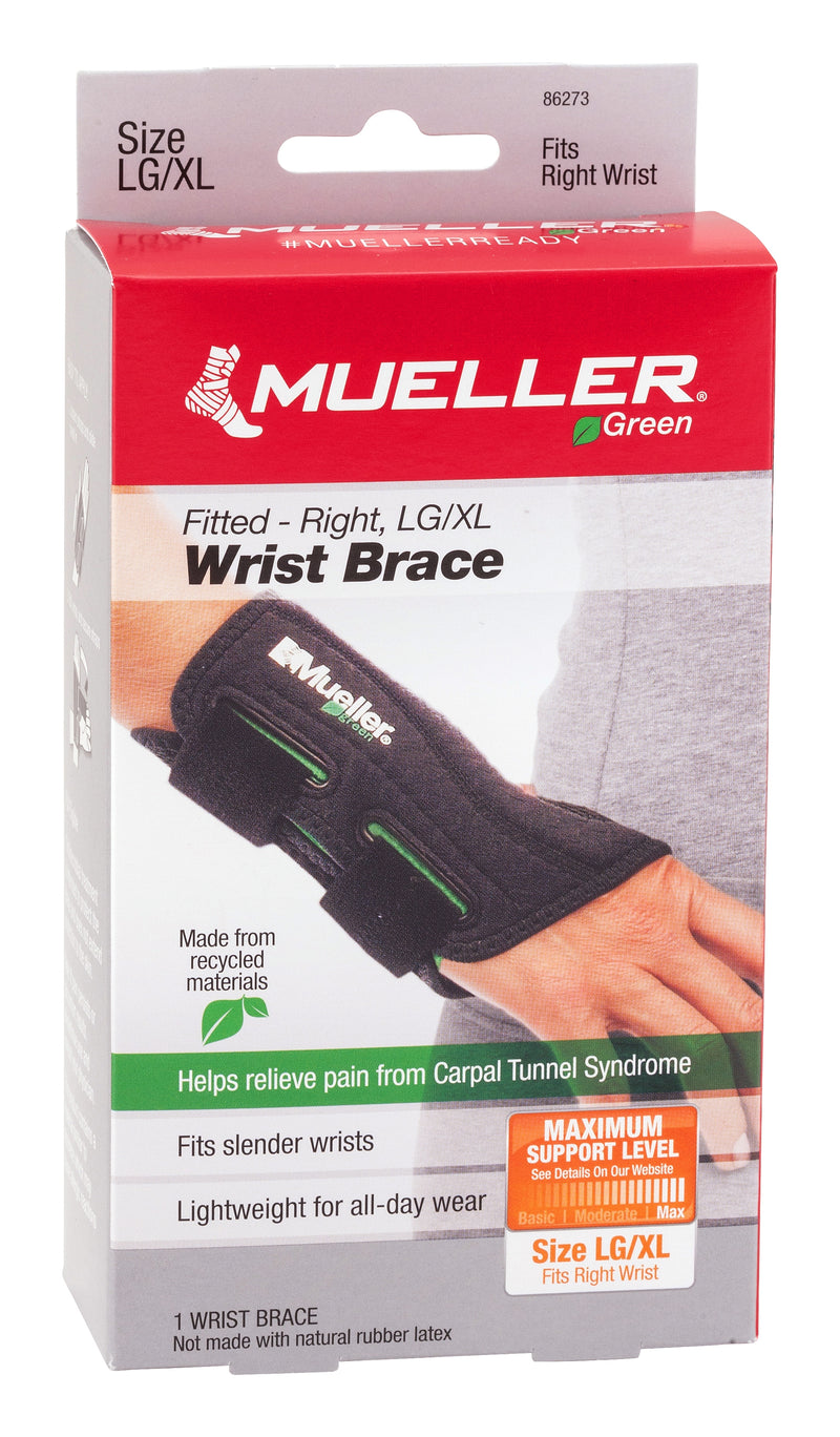 Mueller® Green Wrist Brace, Large / X-Large