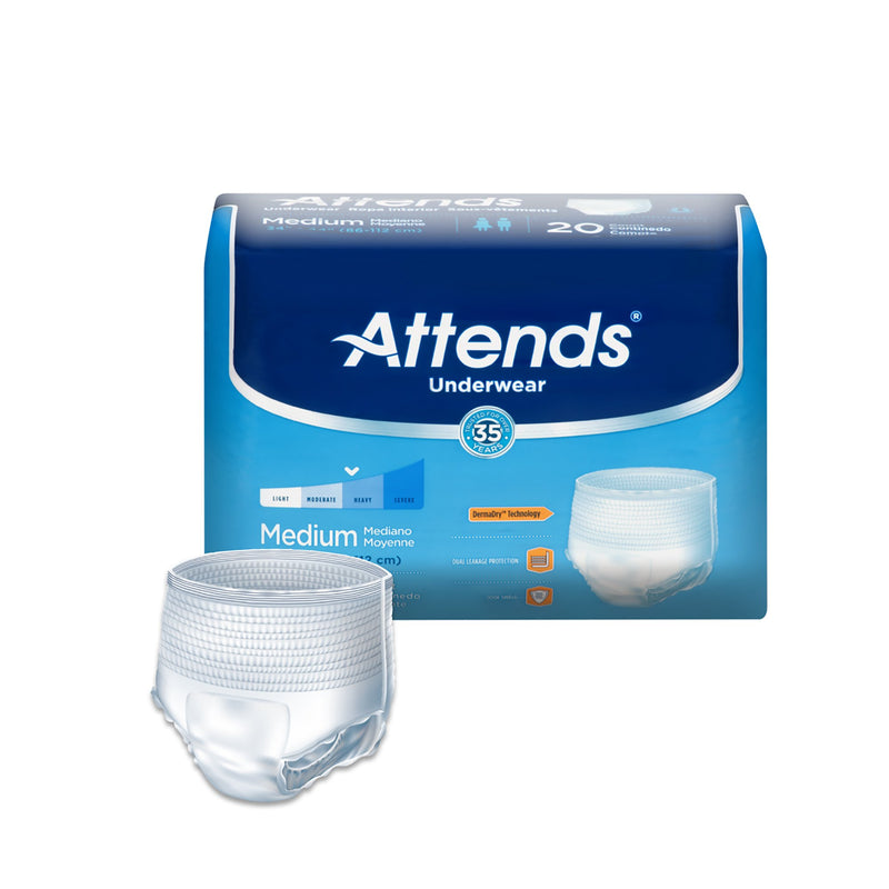 Attends® Extra Absorbency Underwear, Medium