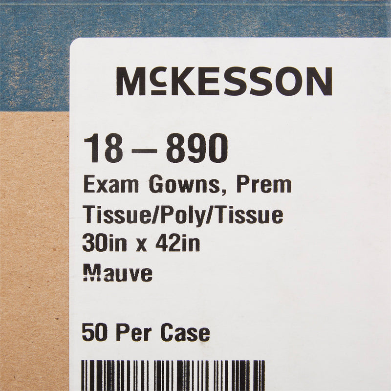 Medi-Pak™ Performance Exam Gown, Large, Mauve