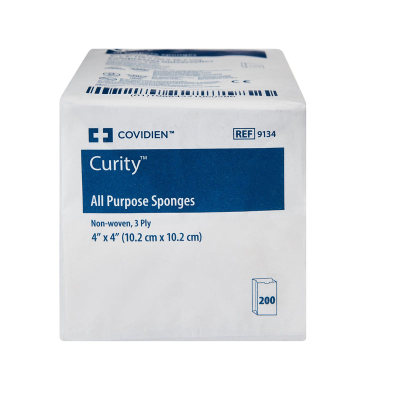 Curity™ NonSterile Nonwoven Sponge, 4 x 4 Inch