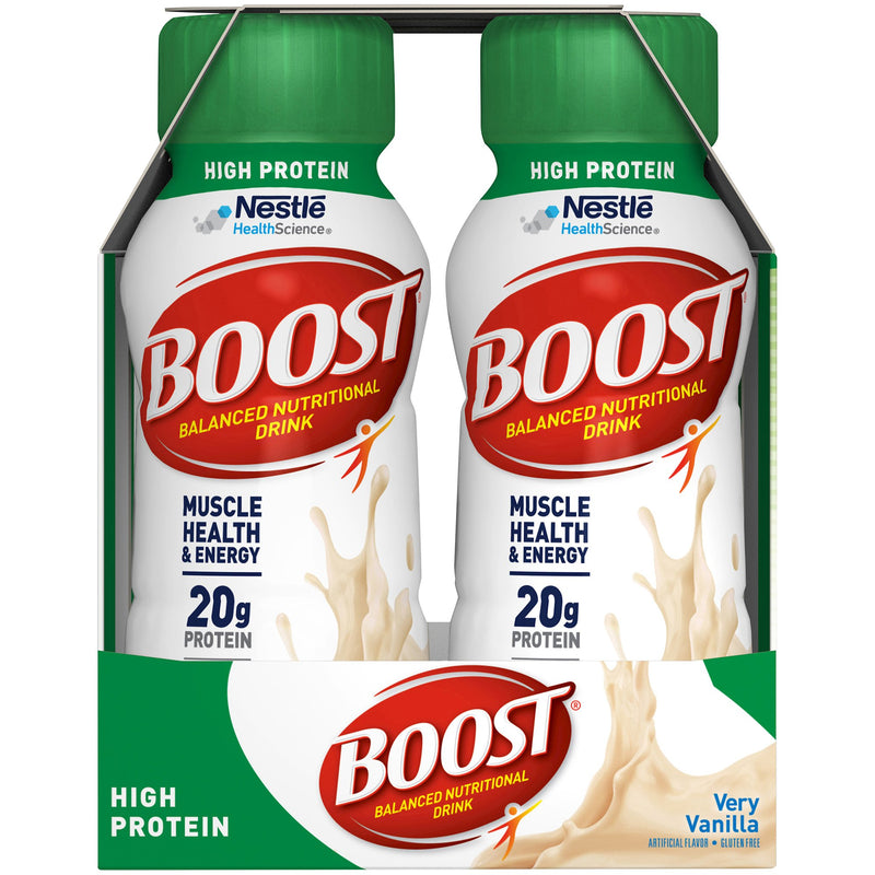 Boost® High Protein Vanilla Oral Supplement, 8 oz. Bottle