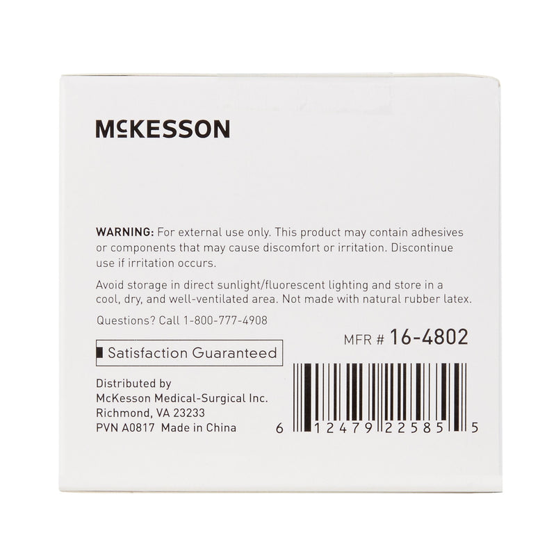 McKesson Nonwoven Fabric / Printed Release Paper Dressing Retention Tape, 2 Inch x 10 Yard, White