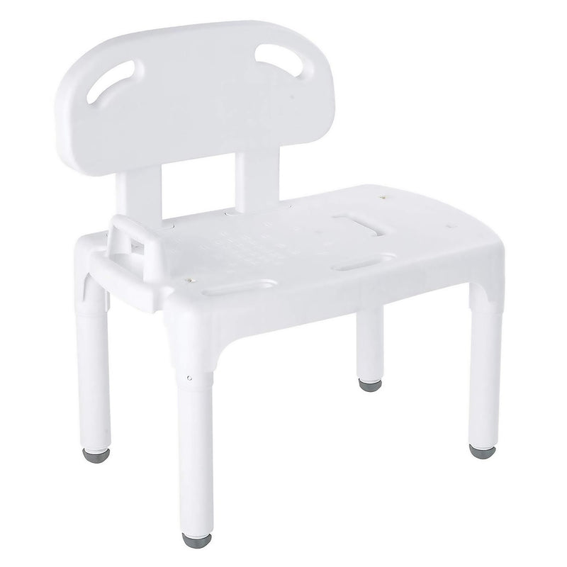 Carex® Bath Transfer Bench, 17½ to 22½ Seat Height