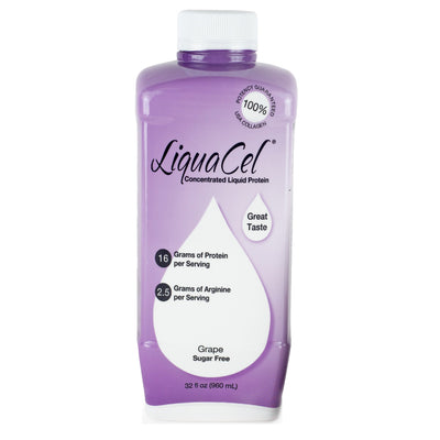 LiquaCel™ Grape Oral Protein Supplement, 32 oz. Bottle