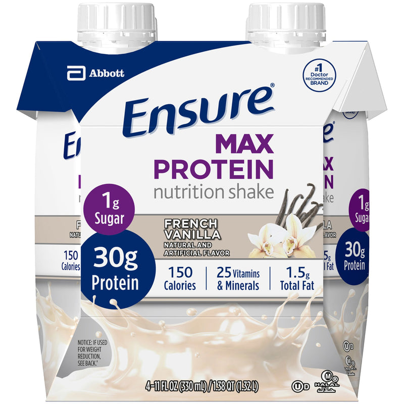 Ensure® Max Protein Vanilla Oral Supplement, 11 oz. Carton