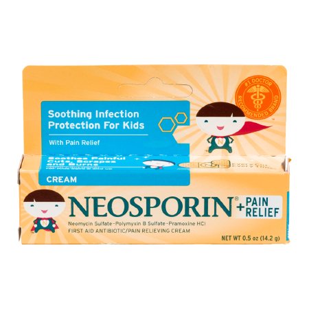 Neosporin® + Pain Relief for Kids First Aid Antibiotic, ½ oz. Tube